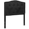 Flash Furniture Cambridge Headboard, Twin Size, Black Fbrc HG-HB1708-T-BK-GG - alternate 2